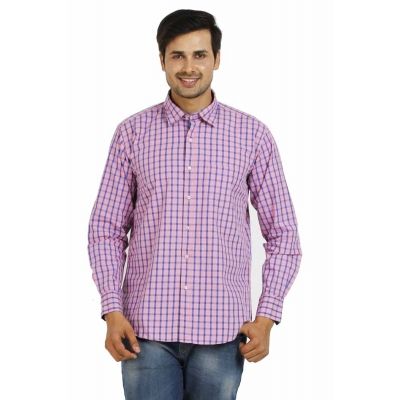 TT Mens Pink Casual Shirt