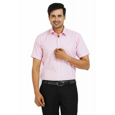 TT Mens Pink Half Shirt