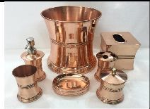 BA-102 Copper Bathroom Set