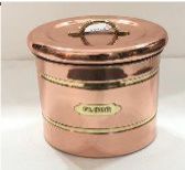F001 Copper Tea and Coffee Container