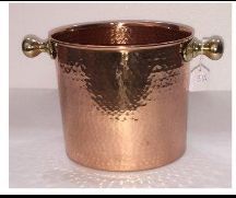 MWC-104-H Copper Wine Cooler Bucket