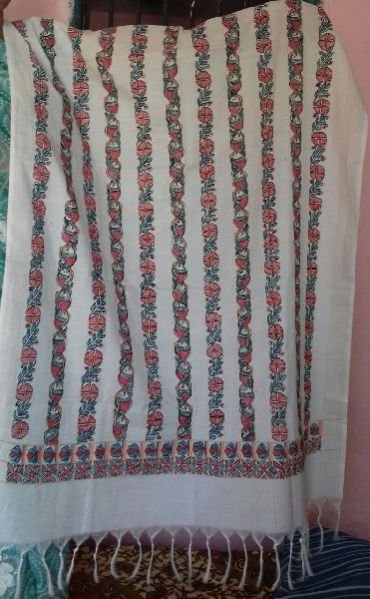 Madhubani Painted Dupatta 01