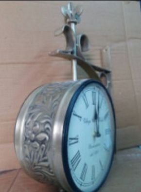 Embossed Railway Clock