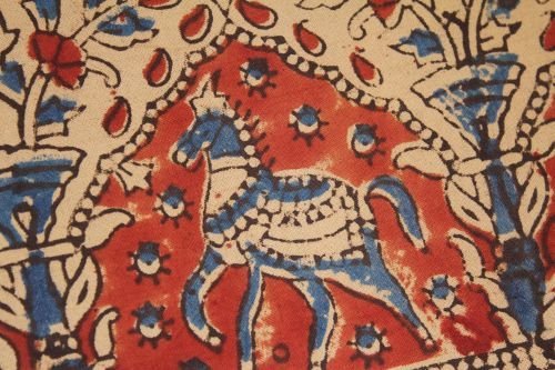 Block Printed Bed Cover 02