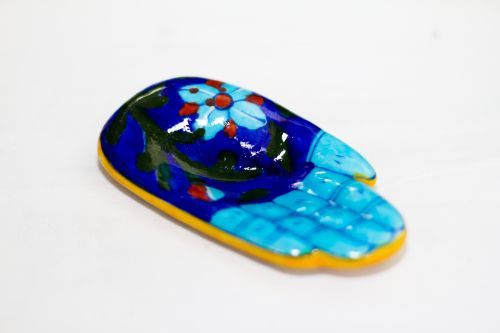 Blue Pottery Agarbatti Hand