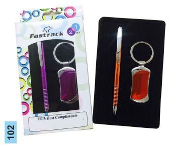 102 Pen & Keychain Gift Set