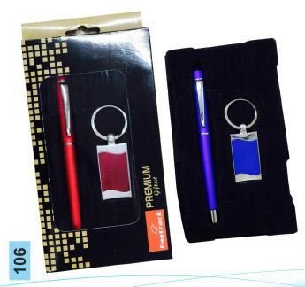 106 Pen & Keychain Gift Set