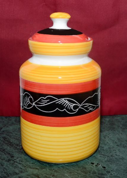 Ceramic Round Jar 04
