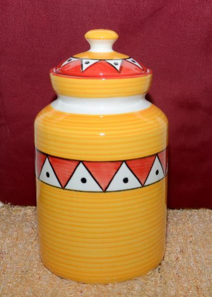 Ceramic Round Jar 05