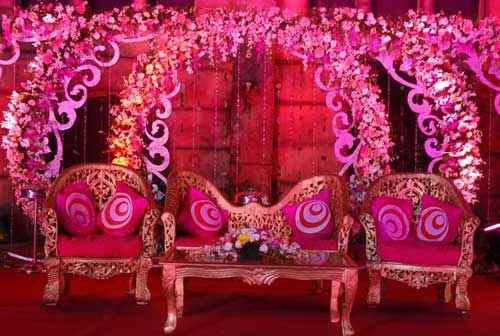 Stage Flower Decoration Services 02