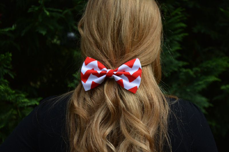 Rubber Band Hair Bow 01