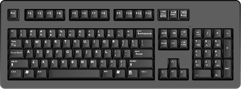Computer Keyboard 01