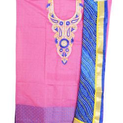 Ladies Unstitched Embroidered Suit 03