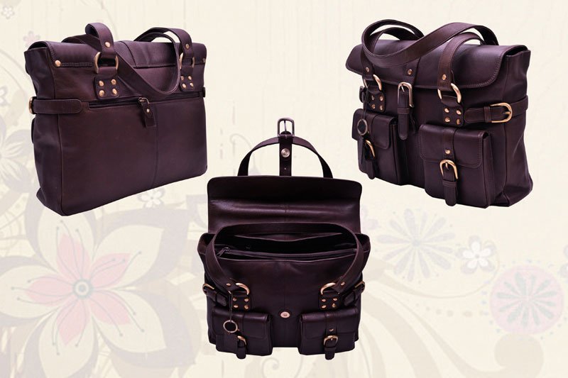 8133 Leather Handbag