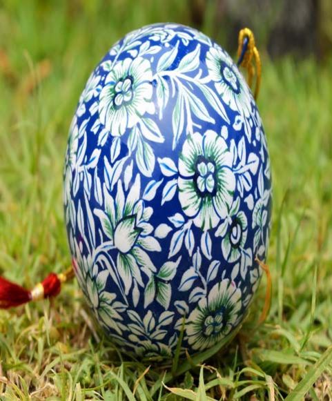 Enamel Hand Painted Christmas Ornaments 09