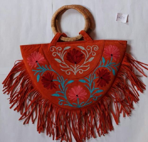 Handmade Embroidered Crewel Bags 01