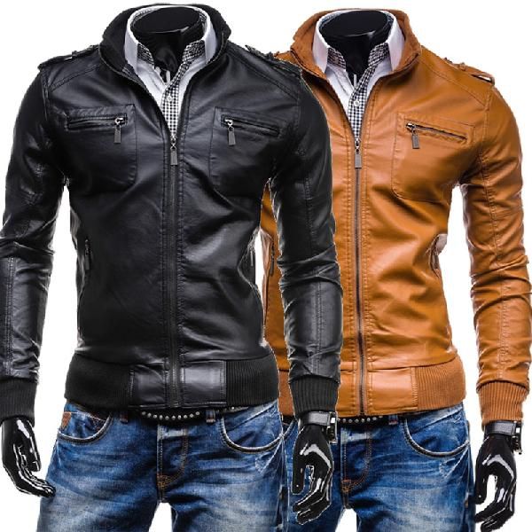 Leather Mens Jacket 01