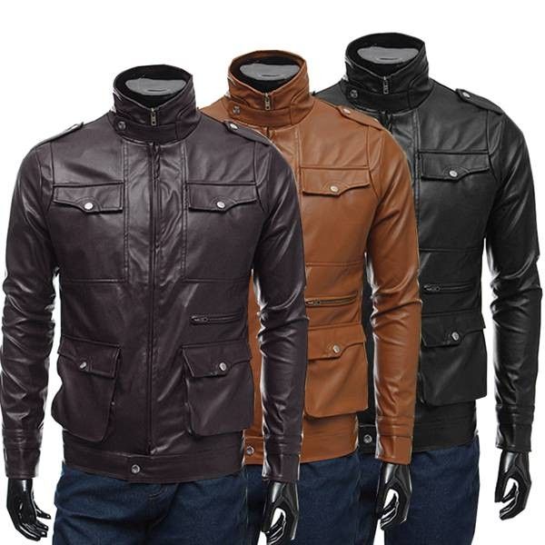 Leather Mens Jacket 02