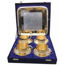 Brass Cup Set 06
