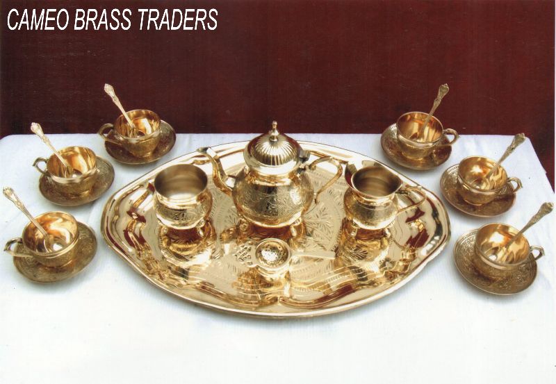 Brass Tea Set 02