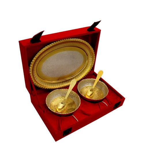 Brass Dry Fruit Bowl Set 01