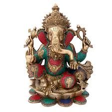 Brass Ganesh Statue 04