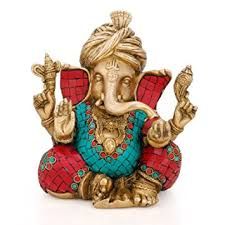 Brass Ganesh Statue 05