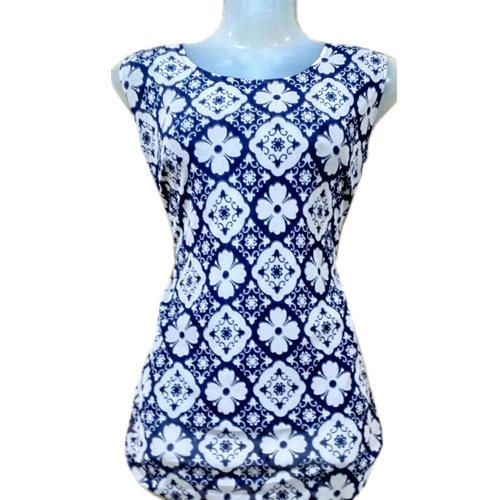Ladies Printed Sleeveless Top