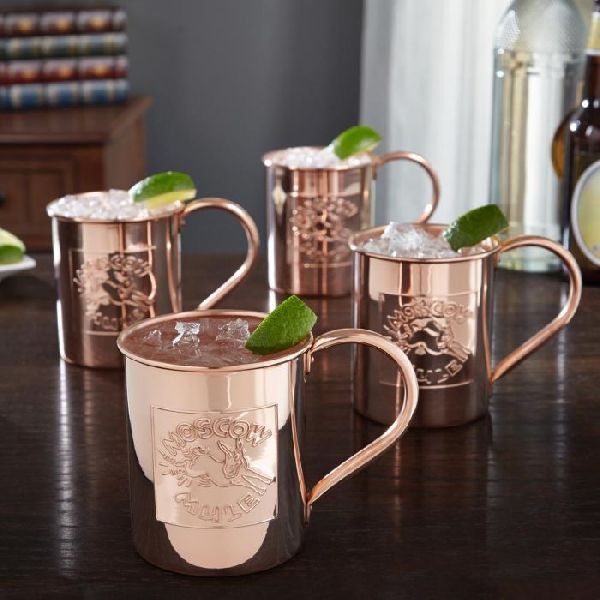 Copper Moscow Mule Mug 01