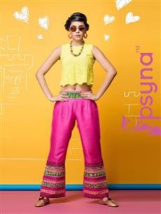 010 Magenta Soft Mudal Palazzo Pant