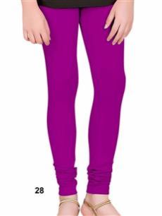 28 Purple 4 Way Cotton Legging