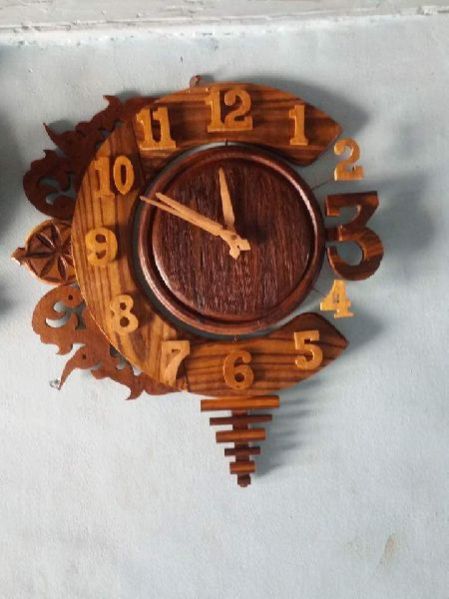 Wooden Wall Clock 04