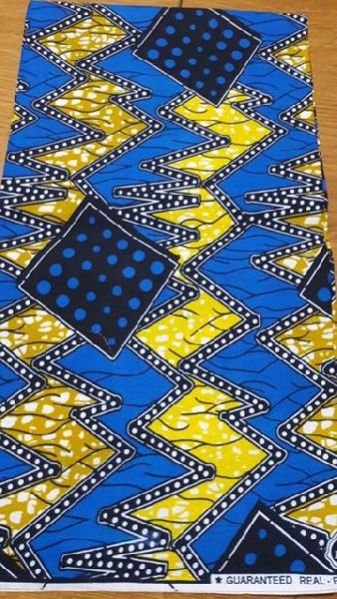 Block Printed Fabric 01