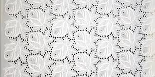 Schiffli Cotton Fabric 01