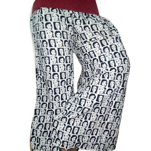 Ladies Printed Palazzo Pant 04