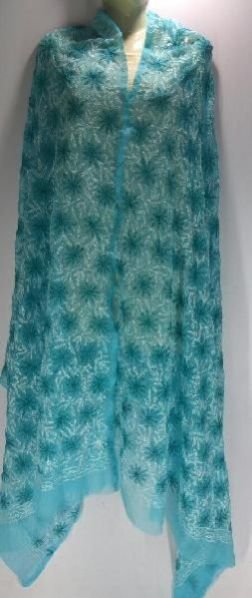 Georgette Embroidered Dupatta 01