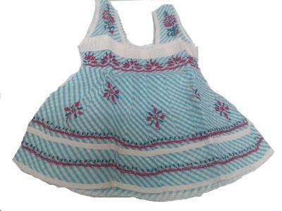 Girls Embroidered Frocks 01