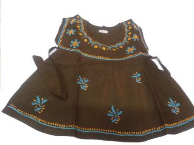 Girls Embroidered Frocks 02