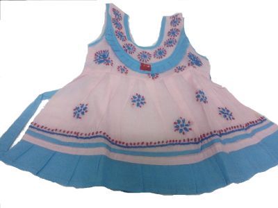 Girls Embroidered Frocks 04