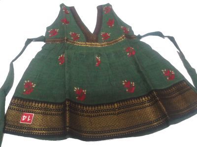 Girls Embroidered Frocks 05