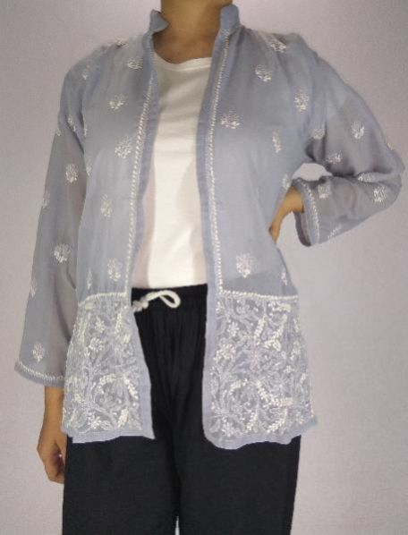 Ladies Embroidered Short Kurti 06