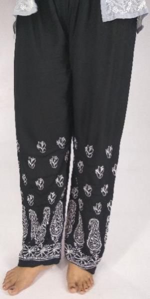 Ladies Embroidery Palazzo Pant 03