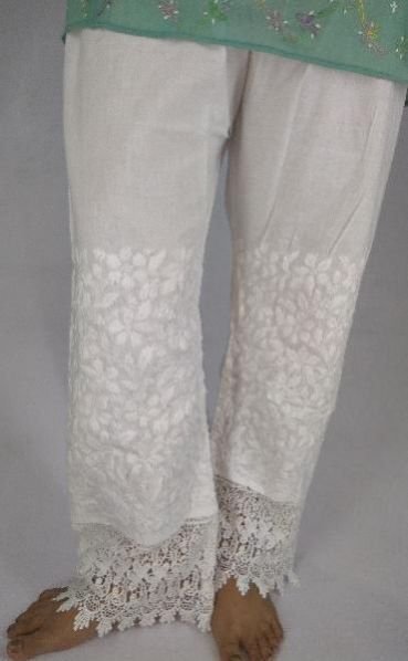 Ladies Embroidery Palazzo Pant 04