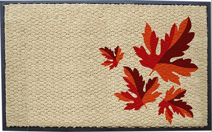 Printed Rubberised Coir Mat (LE-87269)