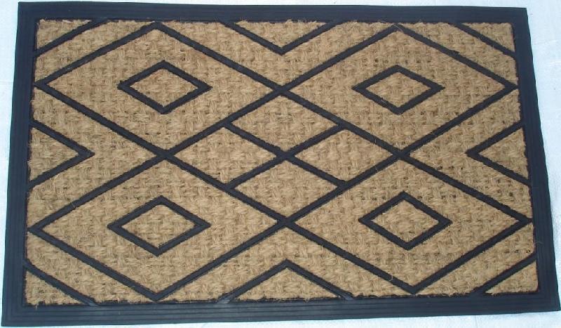 Rubber Moulded Coir Panama Door Mat 01