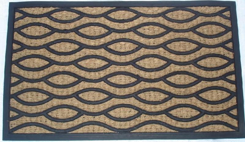 Rubber Moulded Coir Panama Door Mat 03