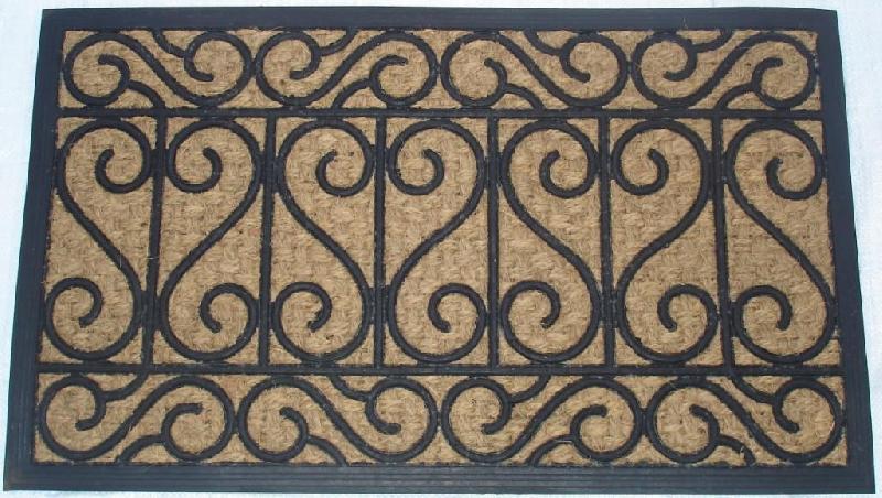 Rubber Moulded Coir Panama Door Mat 04