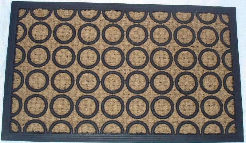 Rubber Moulded Coir Panama Door Mat 05