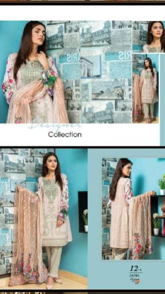 Sahil Embroidered Lawn 02