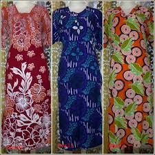 Ladies Batik Long Dress 01